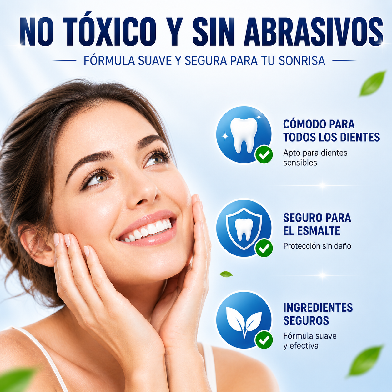 Kit Blanqueador Dental 5D – Sonrisa Instantáneamente Más Brillante, Eliminación de Manchas y Fórmula Sin Sensibilidad