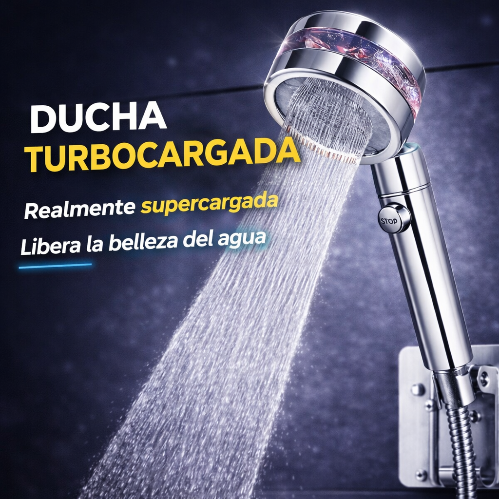 Ducha Turbocargada - Convertí una presión de agua débil en una potente
