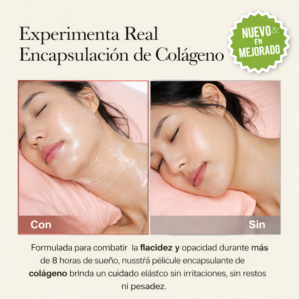 Despertate con la piel más clara con la máscara envolvente de ácido kójico y cúrcuma