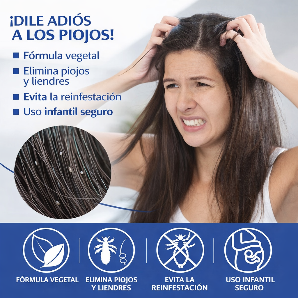 LiceFree Vita-E Spray – Spray Antipiojos de Acción Instantánea