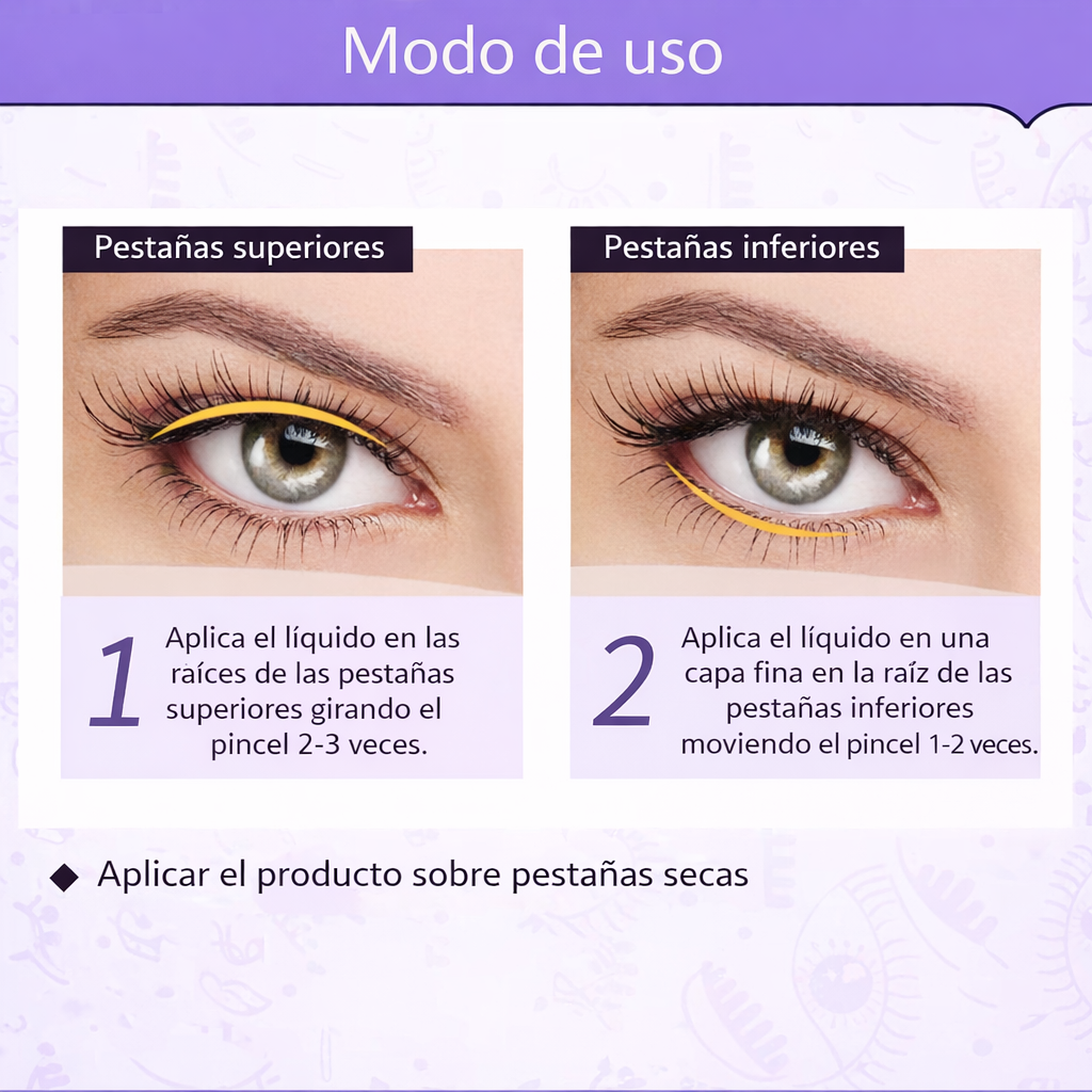 Serum para Pestañas - Más largas y fuertes en un abrir y cerrar de ojos
