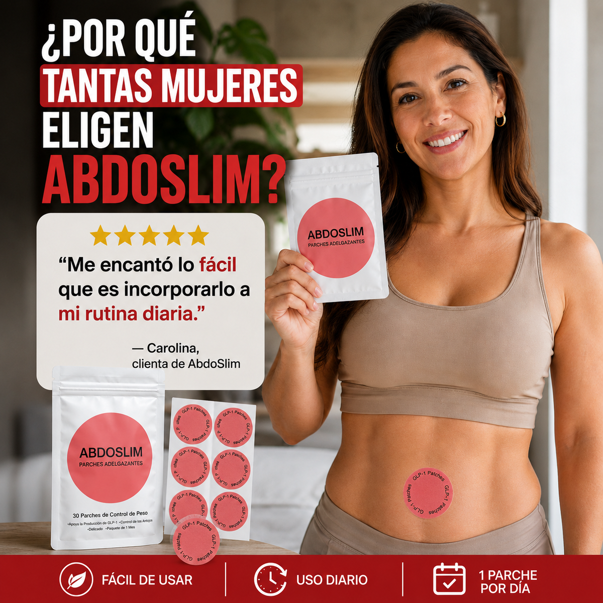 AbdoSlim - Una forma simple de cuidar tu abdomen a diario.