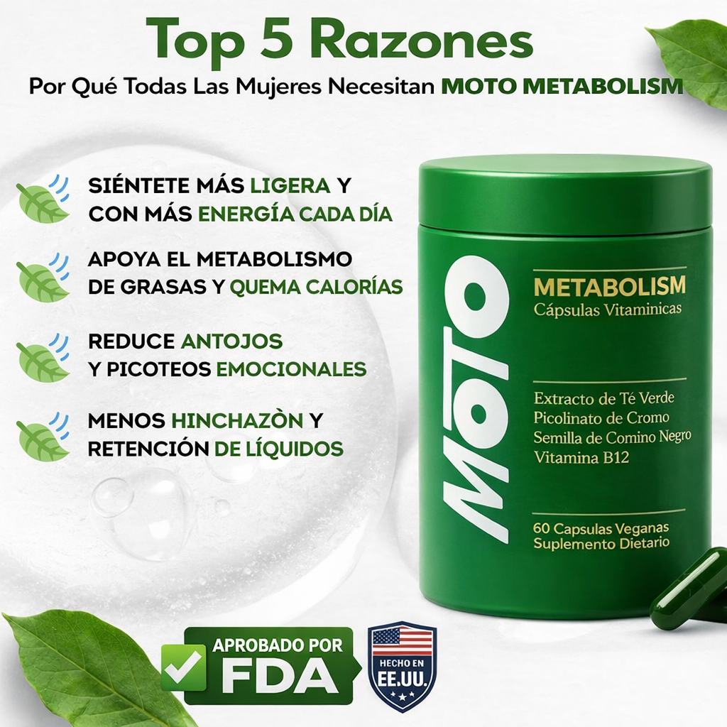 MetaboLux: Activa tu metabolismo de forma natural y aumenta tu energía diaria