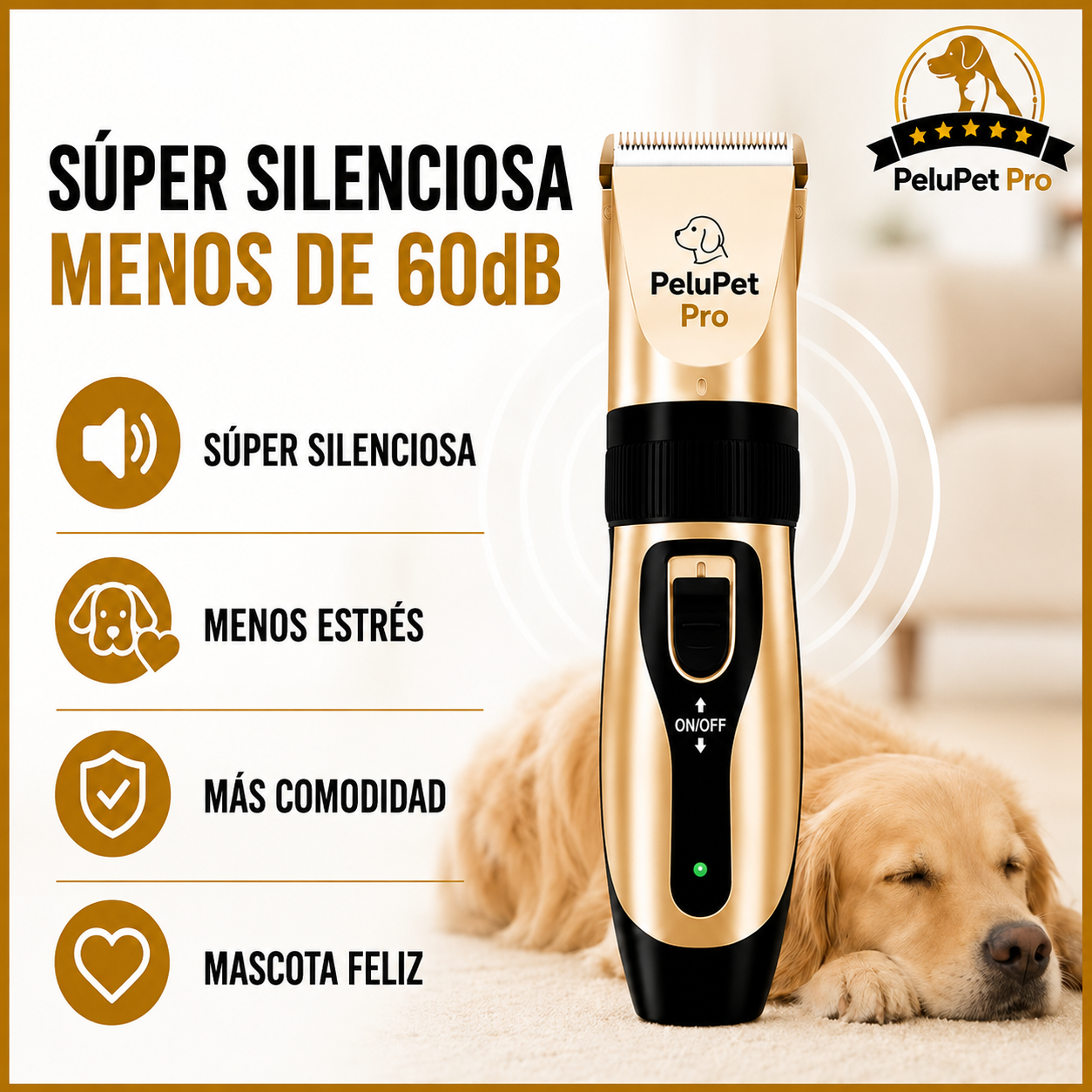 PeluPet Pro – Corta el Pelo de Tu Mascota Fácilmente