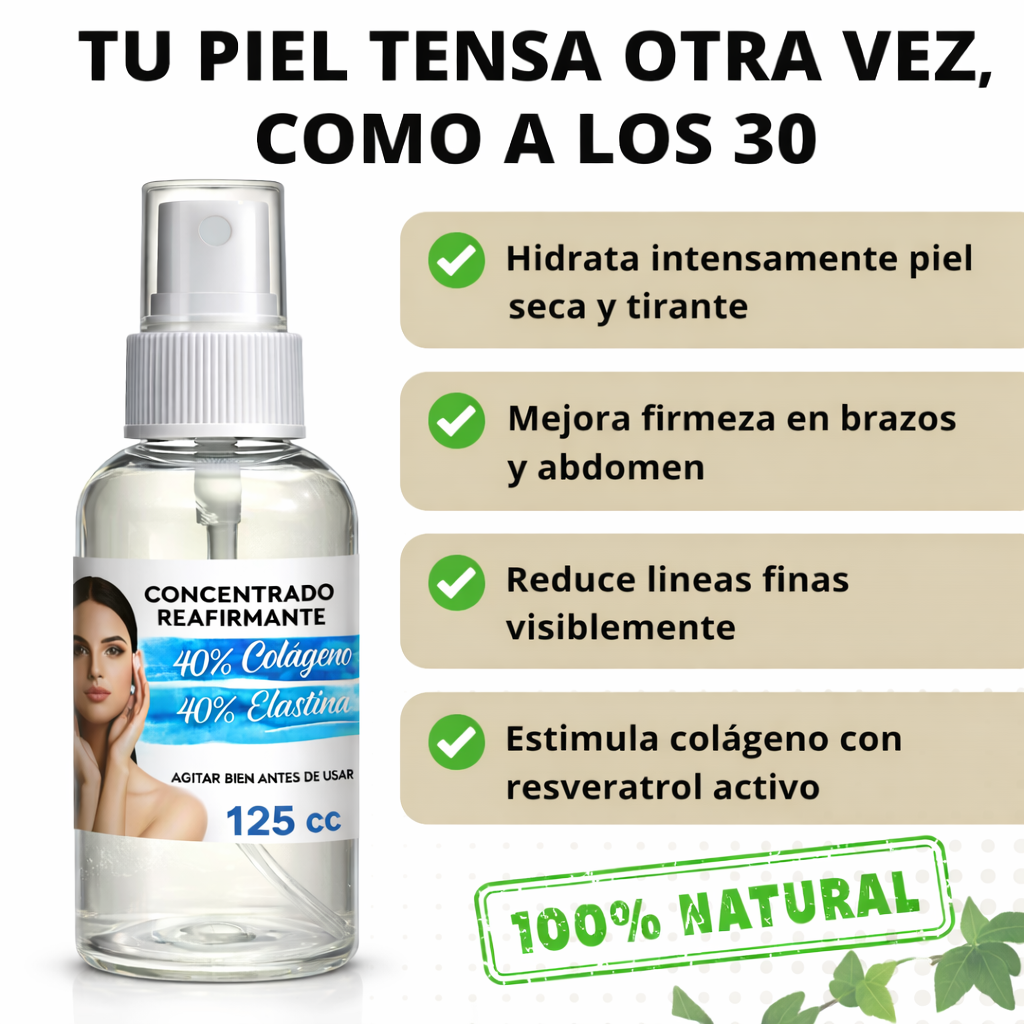 Concentrado Reafirmante - Colageno y Resveratrol