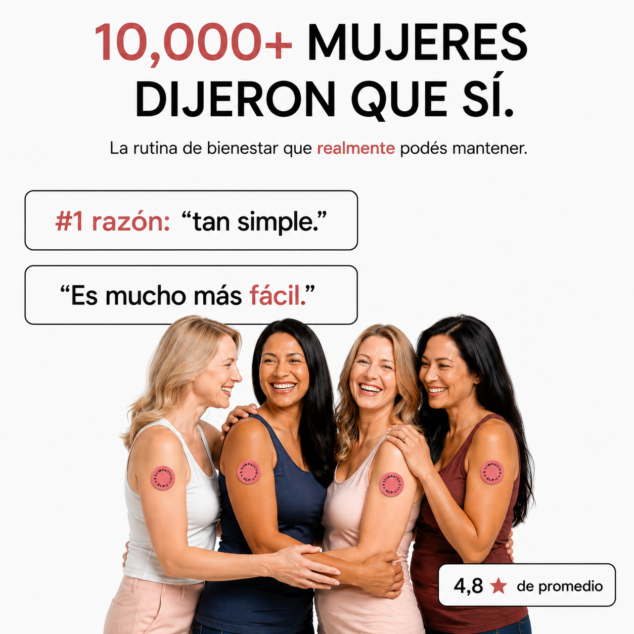 GLP-1 SLIMPATCH – El Parche Diario para Sentirte Más Ligera y Segura