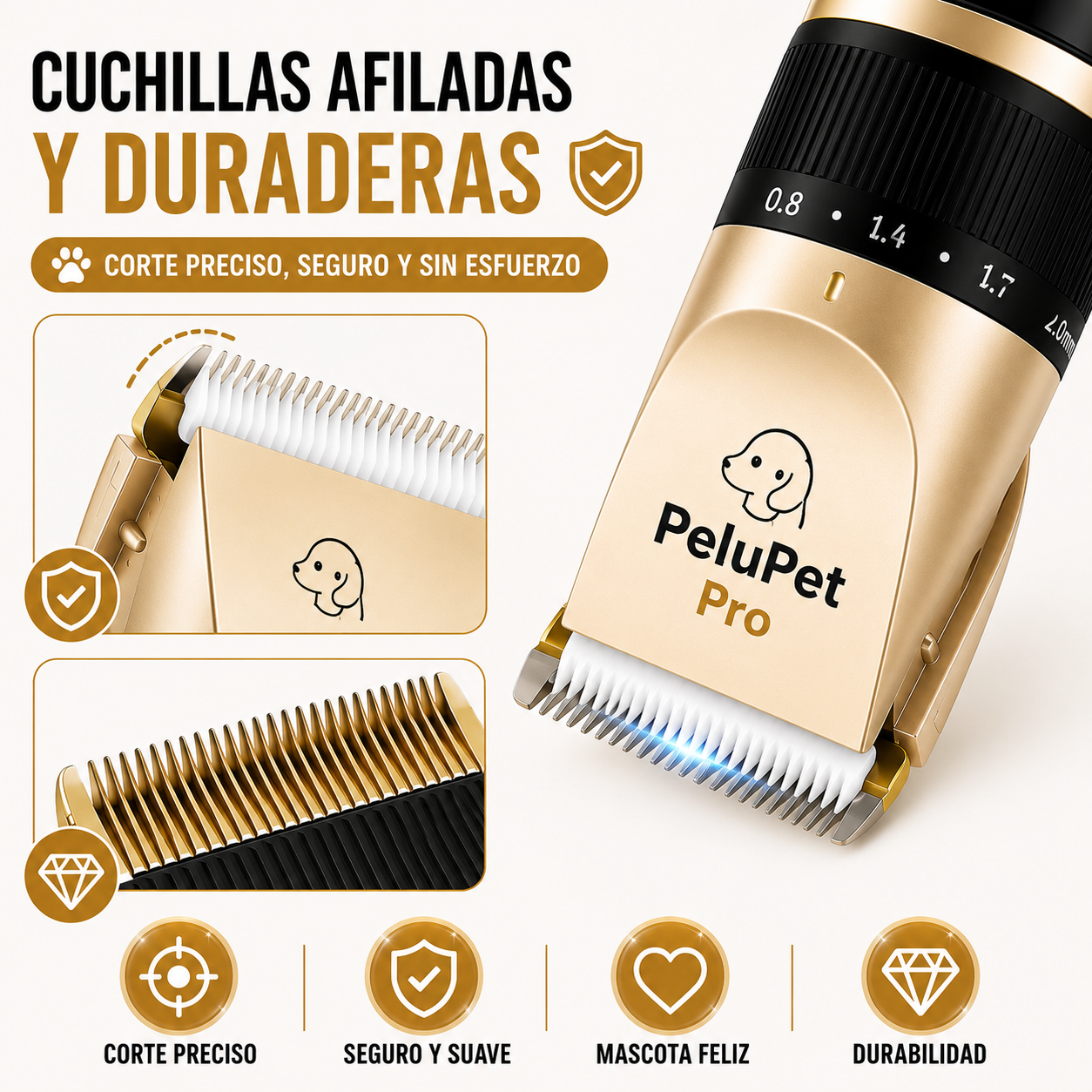 PeluPet Pro – Corta el Pelo de Tu Mascota Fácilmente