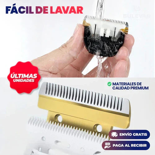 Trimmer Eléctrico para Perros y Gatos – Silencioso, Recargable y Profesional en Casa