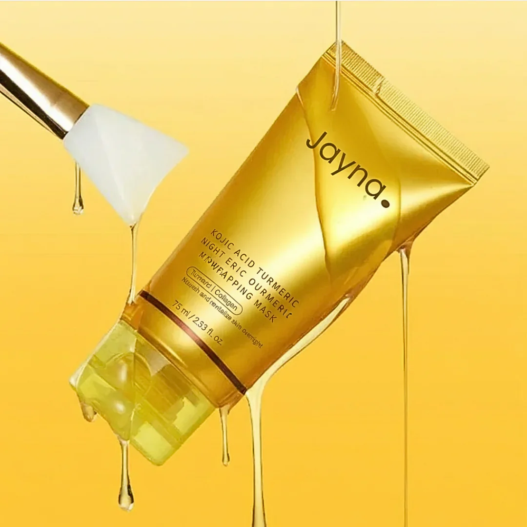 Mascarilla Facial Coreana con Cúrcuma y Colágeno